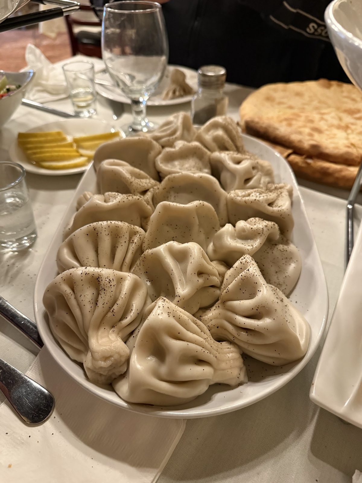 Plate of khinkali
