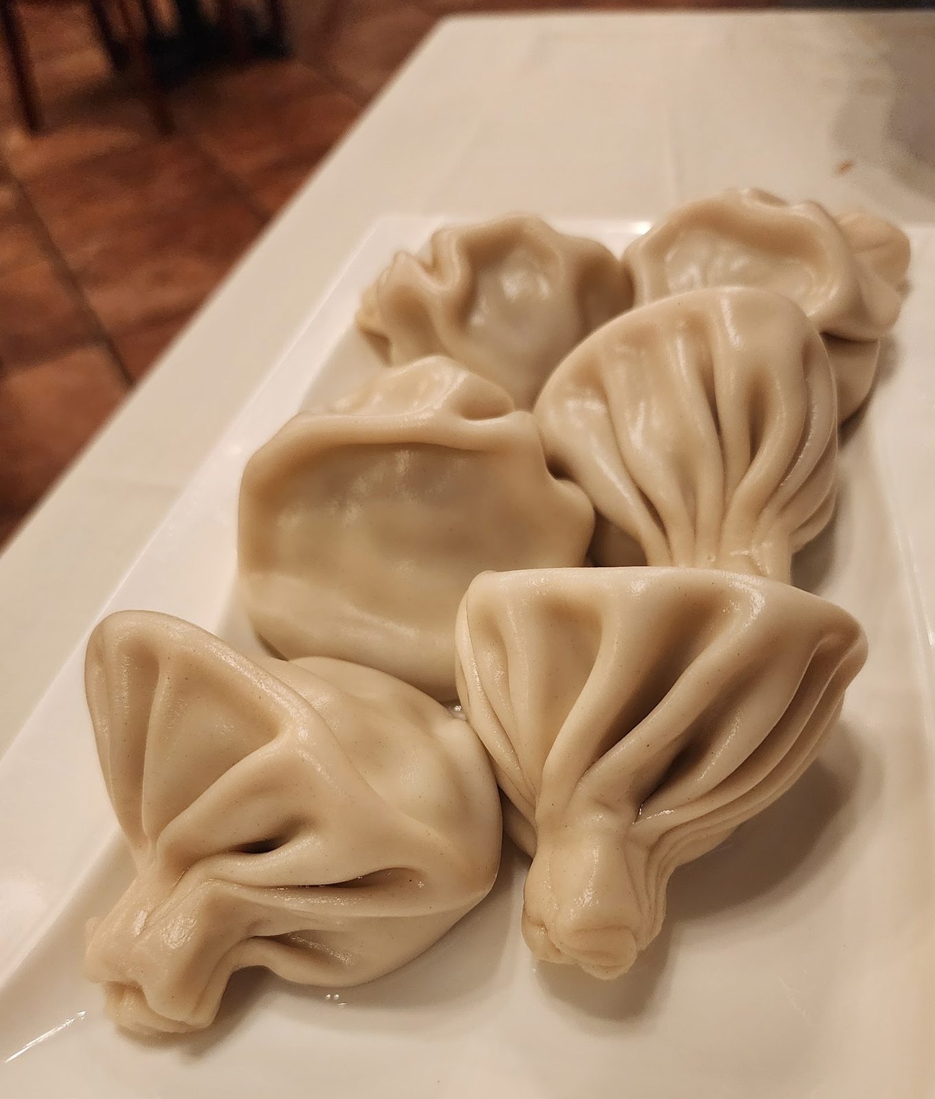 Georgian khinkali dumplings