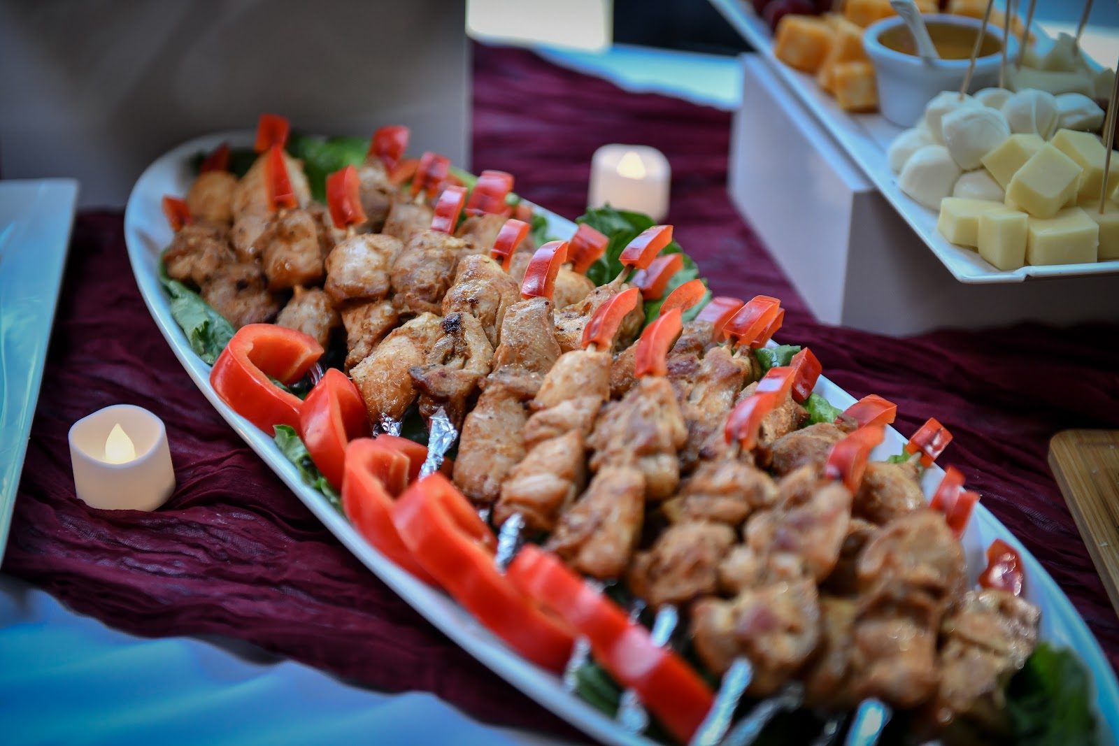 Grilled skewers
